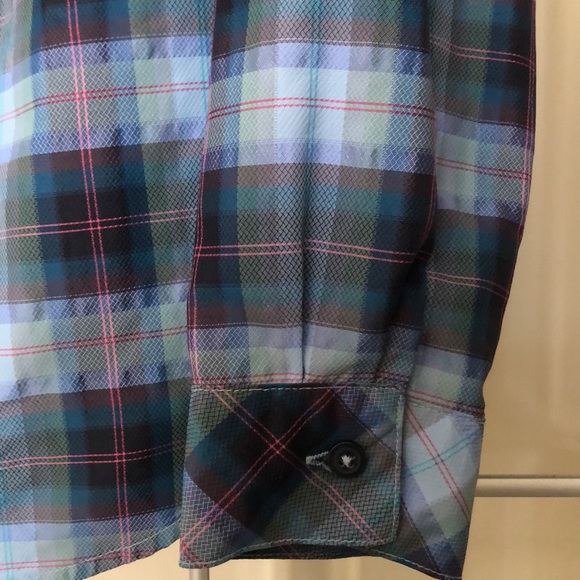 Eddie Bauer Adventurer 3.0 Button Front Long-Sleeve Shirt Sz. M - Picture 4 of 7